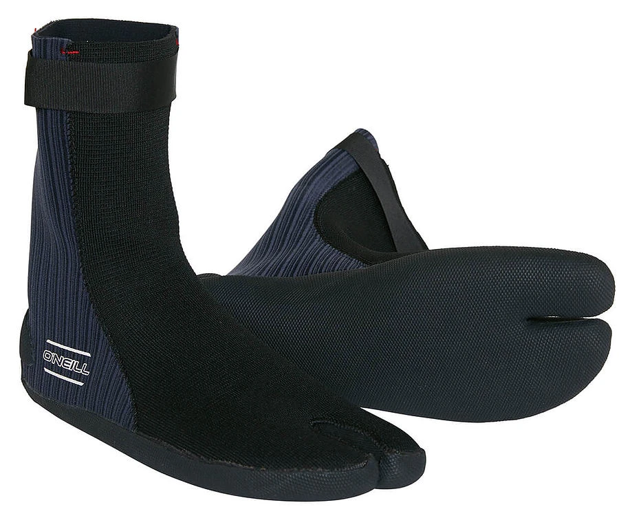 Oneill HyperFreak Ninja 3MM Split Toe Booties Black 3 Oneill HyperFreak Ninja 3MM Split Toe Booties Black