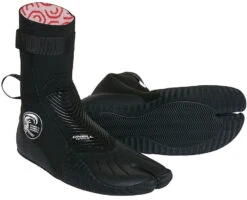 Oneill Defender 3MM Split Toe Booties Black