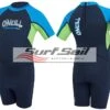 Oneill Toddler Reactor Spring Wetsuit Abyss Dayglo Brite Blue