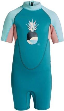Oneill Toddler 2 Mm Reactor Girls Spring Teal