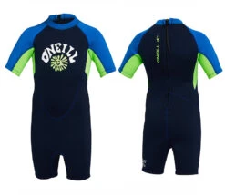 Oneill Toddler 2 Mm Reactor Spring Abyss Dayglo Ultra Blue