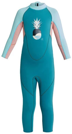 Oneill Toddler Girls Reactor 2 Mm Steamer Teal