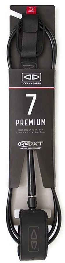 Ocean And Earth Premium XT One Piece Leash 7 Ft