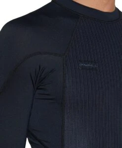 Oneill Hyperfreak 2023 1.5mm TB3X Neo Lycra Mens LS Crew BLACK