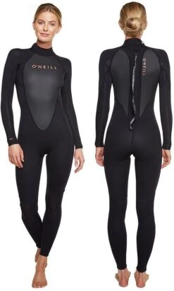 Oneill Reactor 3mm 2mm Ladies Full Steamer Black 2022
