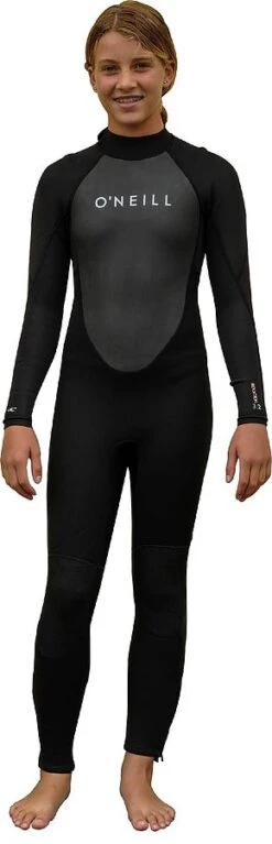 Oneill Girls Reactor II Full 3mm 2mm Black