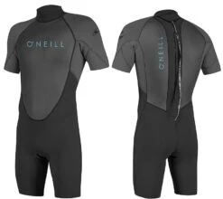 Oneill Youth Reactor II 2 Mm S S Spring Suit Black Graphite
