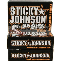 Sticky Johnson Warm Water Deluxe Surf Wax 3 Pack