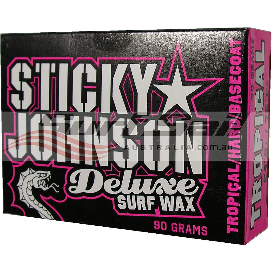 Sticky Johnson Tropical Water Deluxe Surf Wax 3 Sticky Johnson Tropical Water Deluxe Surf Wax