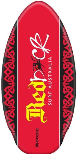 Redback Original Wood Red Skimboard 41 Inch