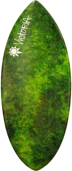 Victoria Skimboards Glide Green Swamp Skimboard