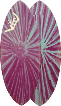 Victoria Skimboards Poly Lift SGlass Purple Starburst L Skimboard