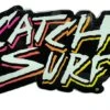 Catch Surf Tropical Logo Sticker Black White -Diving Suit Shop 589781