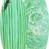 Victoria Skimboards Poly Classic Carbon Epoxy Green Stripes Green Swirl XS