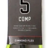 Ocean And Earth Diamond Flex Comp Leash Lime 5 Ft