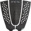FCS Filipe Toledo Tread-Lite Black Charcoal Tail Pad -Diving Suit Shop 617109