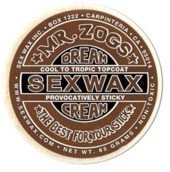 Mr Zogs Sex Wax Dream Cream Topcoat Bronze