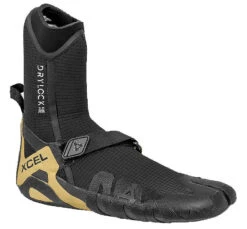 Xcel Drylock 3mm Booties Split Toe Black Gum