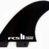FCS II Carver Glass Flex Quad Rear Fin Set Black