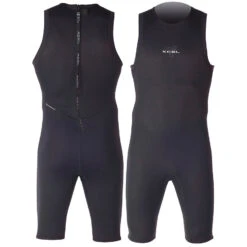Xcel Mens 2mm Axis Short John Back Zip Black