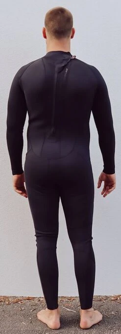 Oceanbuilt GBS Ultra Stretch 2.2mm Mens Backzip Full Steamer Black -Diving Suit Shop OBmensweti 2