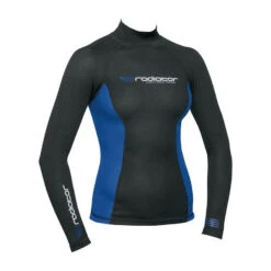 Radiator Ladies Long Sleeve 0.5mm Vest Black Royal