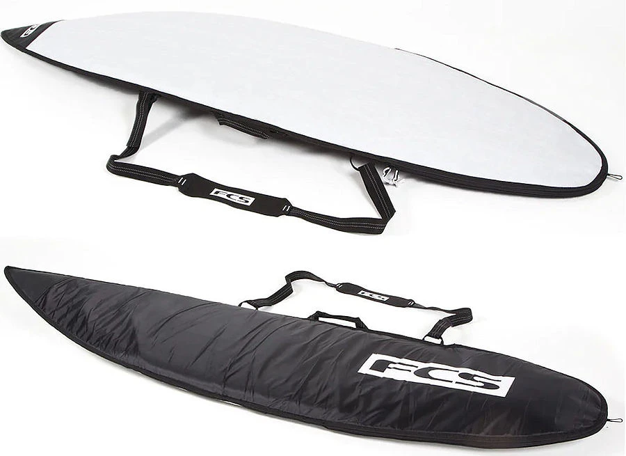 FCS Short Board Classic All Purpose Cover Black White 3 FCS Short Board Classic All Purpose Cover Black White