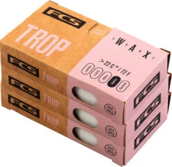 FCS Tropical Wax 3 Pack