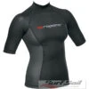 Radiator Ladies Short Sleeve 0.5mm Vest Black -Diving Suit Shop r2010123 1