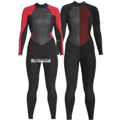 Xcel 3mm 2mm Ladies Axis Fullsuit Black Goji